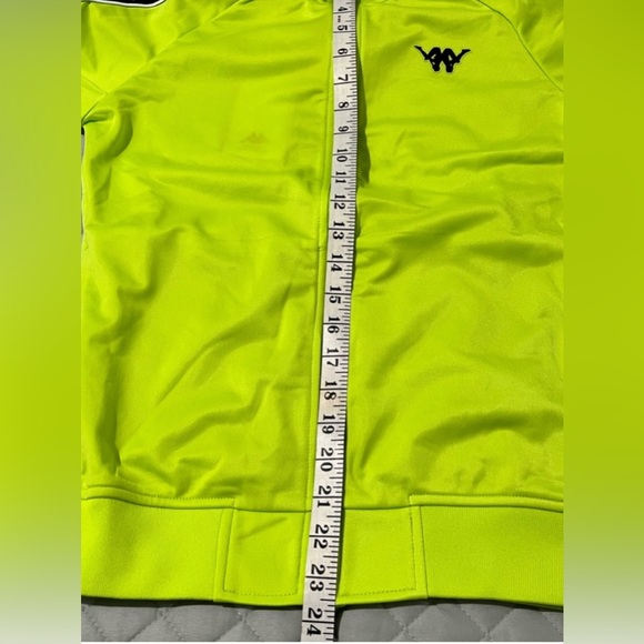 Kappa Lime Green Track Jacket - Picture 7 of 8